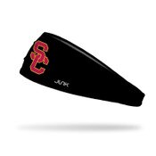 USC Trojans Black SC Interlock Big Band Lite Headband
